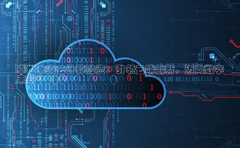 杏鑫新闻顺丰卓世未来云计算融资：引领云端创新，迈向数字
未来