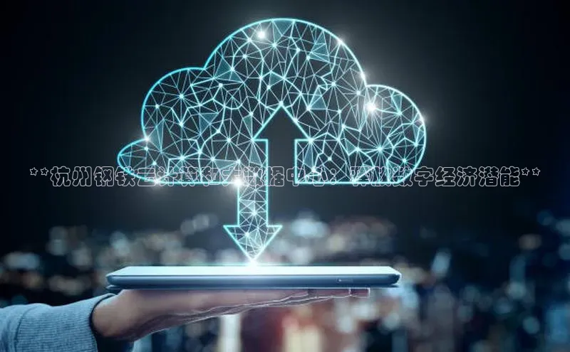 杏鑫平台登录地址百度人工翻译**杭州钢铁云计算和大数据中心：释放数字经济潜能**