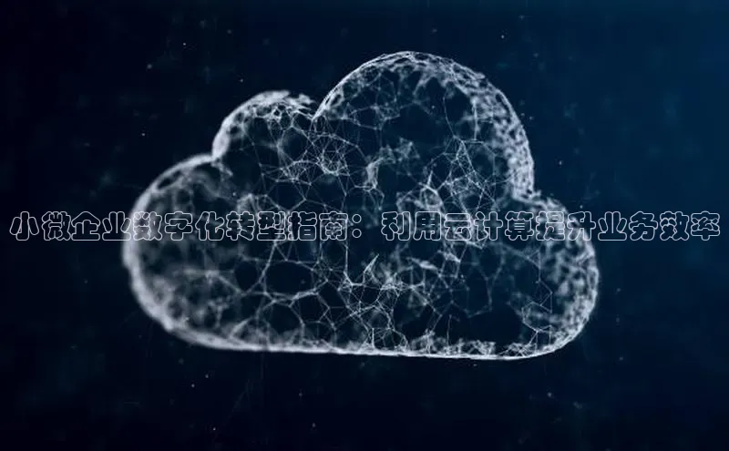 杏鑫注册登录代理中海达小微企业数字化转型指南：利用云计算提升业务效率