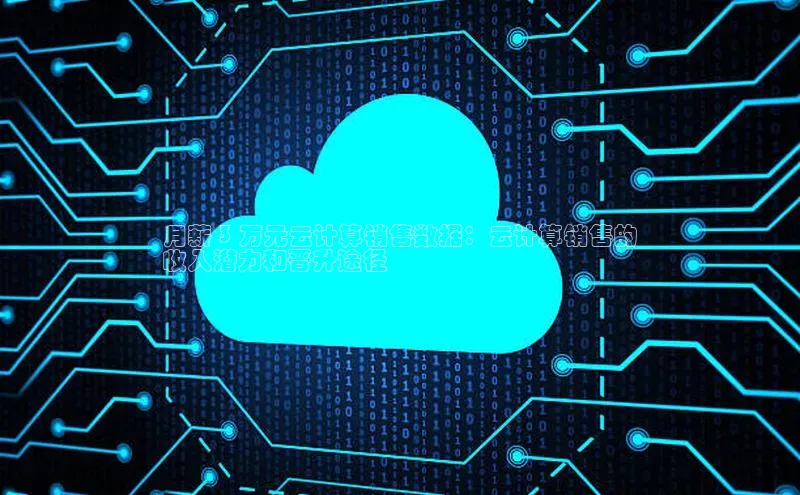 杏鑫注册平台官方网站ARGA公司月薪 3 万元云计算销售数据：云计算销售的
收入潜力和晋升途径