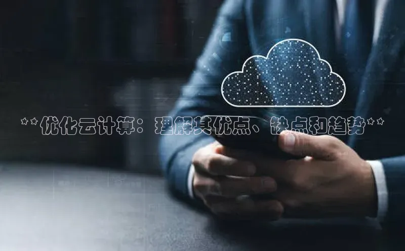 杏鑫是正规彩票平台吗小红书**优化云计算：理解其优点、缺点和趋势**