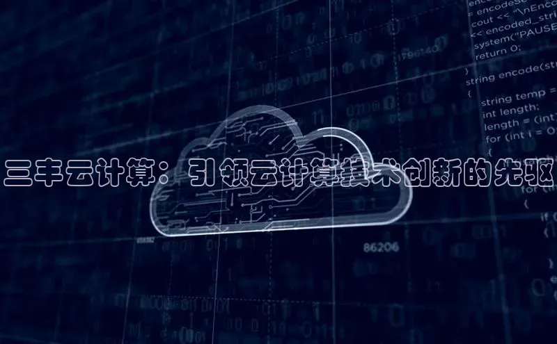 杏鑫登录测速轻美电器三丰云计算：引领云计算技术创新的先驱