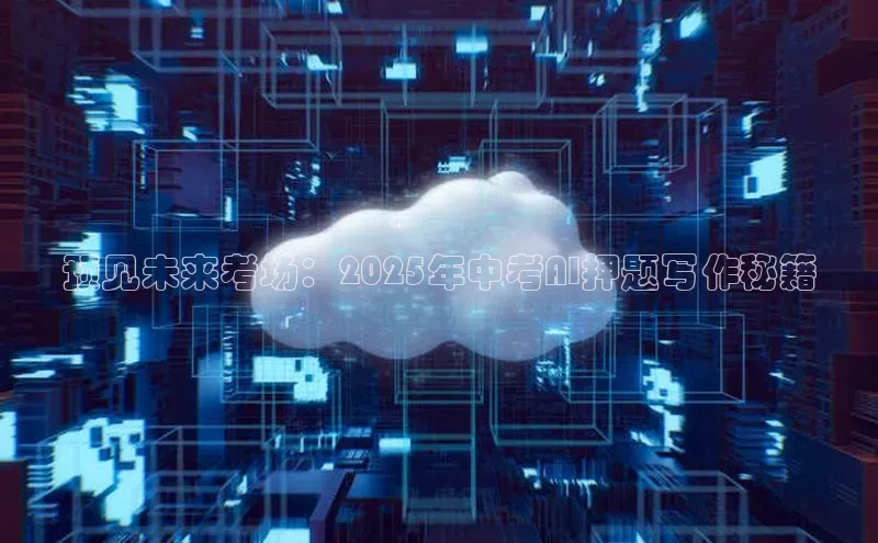 预见未来考场：2025年中考AI押题写作秘籍